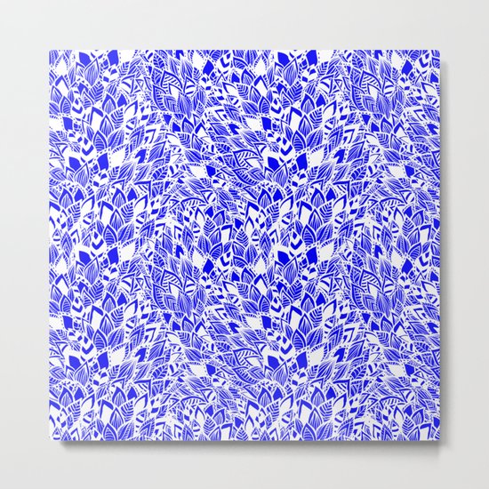 Moroccan Bloom Metal Print