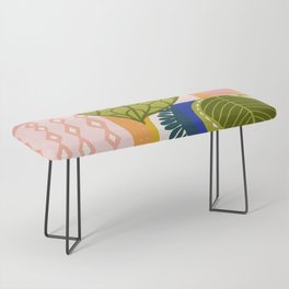 Maximalist Tropical Vacation Bench