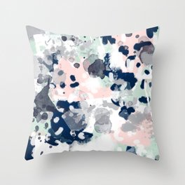 Tate - abstract modern minimal painting art nursery baby office home decor minimalist modern nursery Throw Pillow | Office, Nursery, Painting, Curated, Charlottewinter, Pattern, Hope, Genderneutral, Babyshower, Abstract 