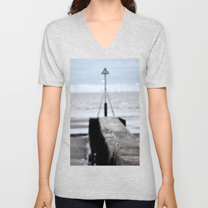 Sea View V Neck T Shirt