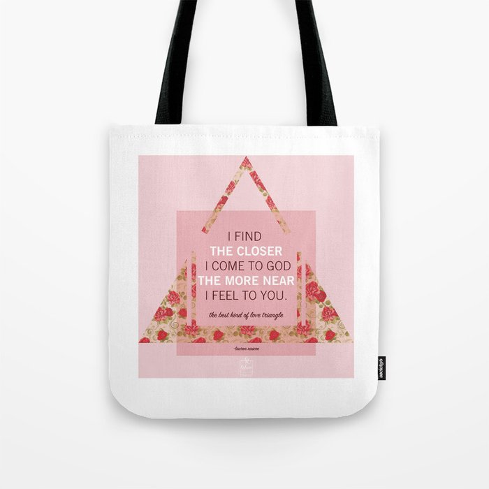 Connected Soul - Love Triangle Tote Bag