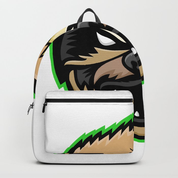 Angry Sloth Mascot Backpack