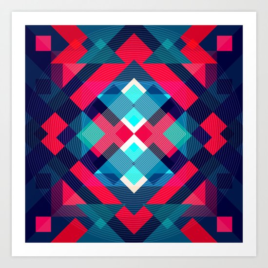 Kaleidoscope Art Print