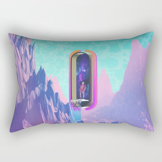 Cosmic Drain Rectangular Pillow