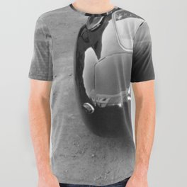 1957 4.5 Coupe, Modena, Italy Italian Sport Car Factory Photography All Over Graphic Tee