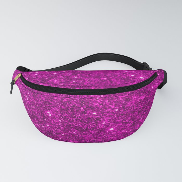 Glitter Pink Image Fanny Pack by Tej2point0 Society6