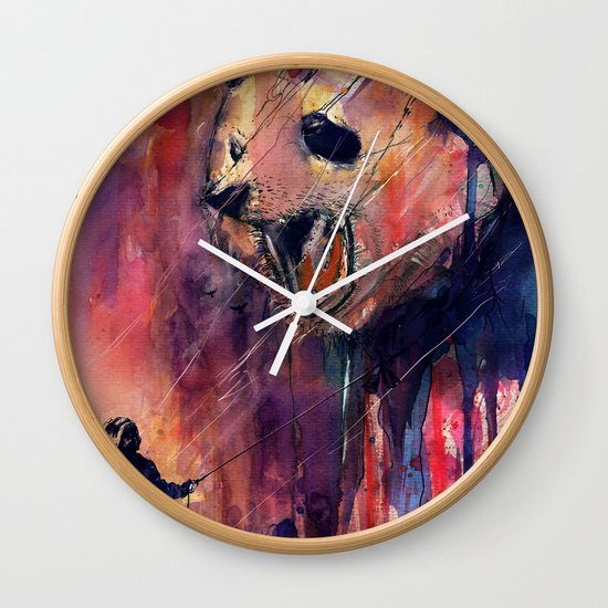Out to Play Wall Clock