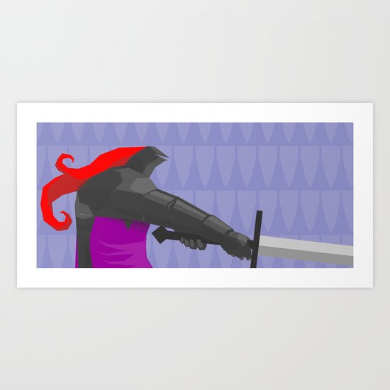 The Black Guard Art Print
