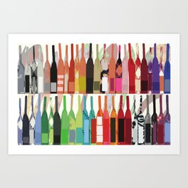 Lisa Wine Art Print