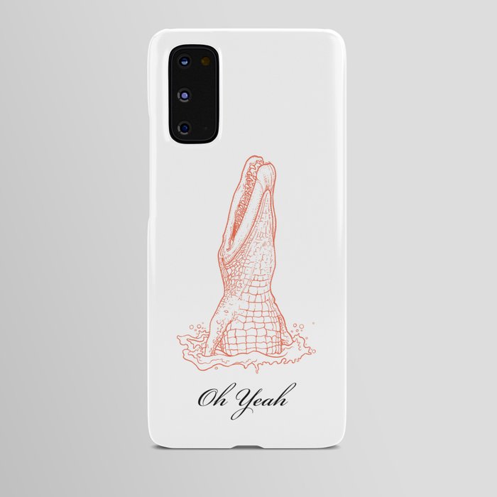 Oh Yeah - Orange Android Case