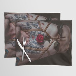 Rope and Rose Placemat