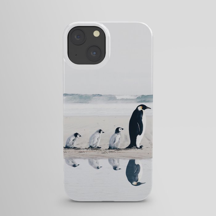 Penguin Family iPhone Case