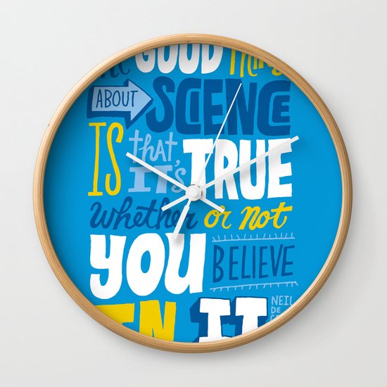 The Good Thing About Science Wall Clock