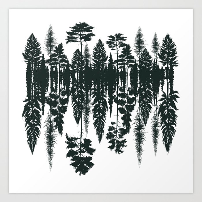 Arboles Art Print