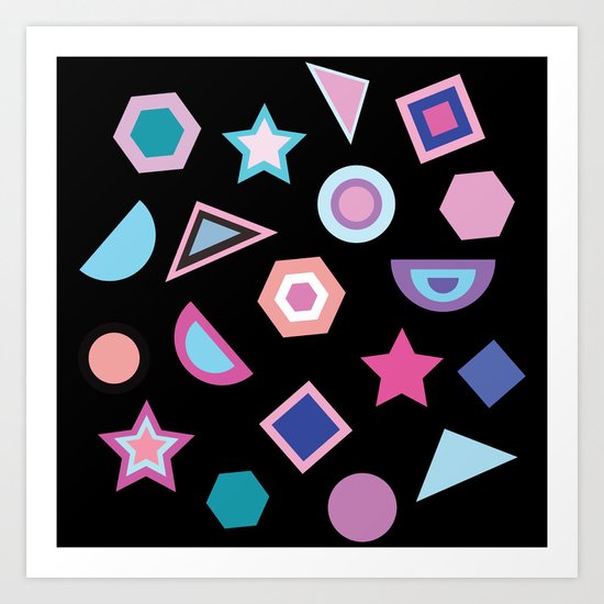 Geometric Pattern V Art Print