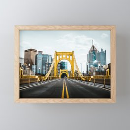 Pittsburgh Skyline Framed Mini Art Print