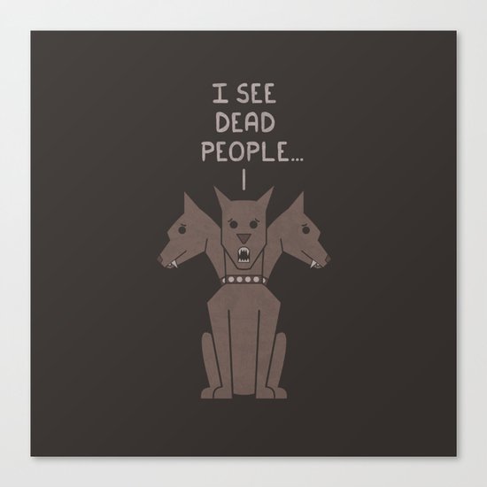 Monster Issues - Cerberus Canvas Print