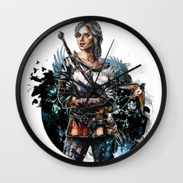 Ciri 2 - The Witcher Wild Hunt  Wall Clock