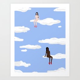 All Strippers Go To Heaven Art Print