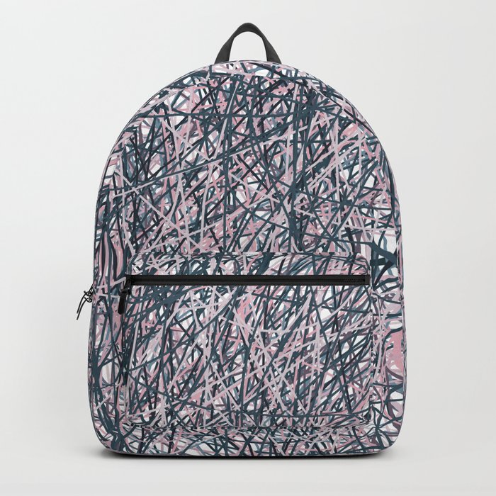 Hakuturi - Colorful Decorative Abstract Art Pattern Backpack