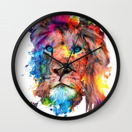 Lion Wall Clock