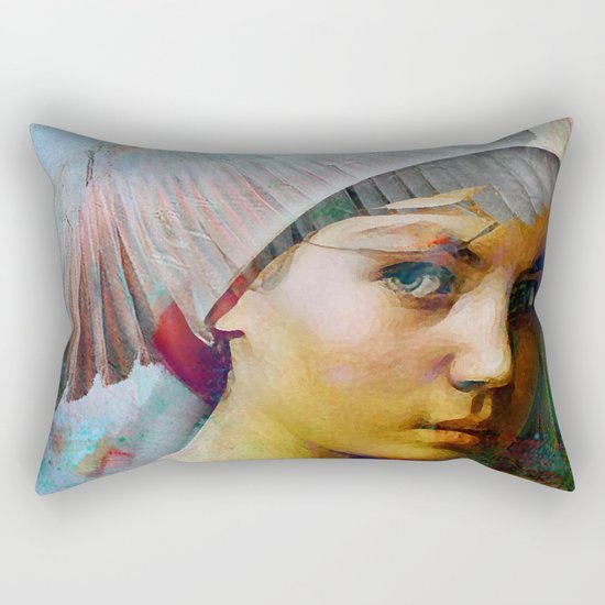 Memory of your look Rectangular Pillow