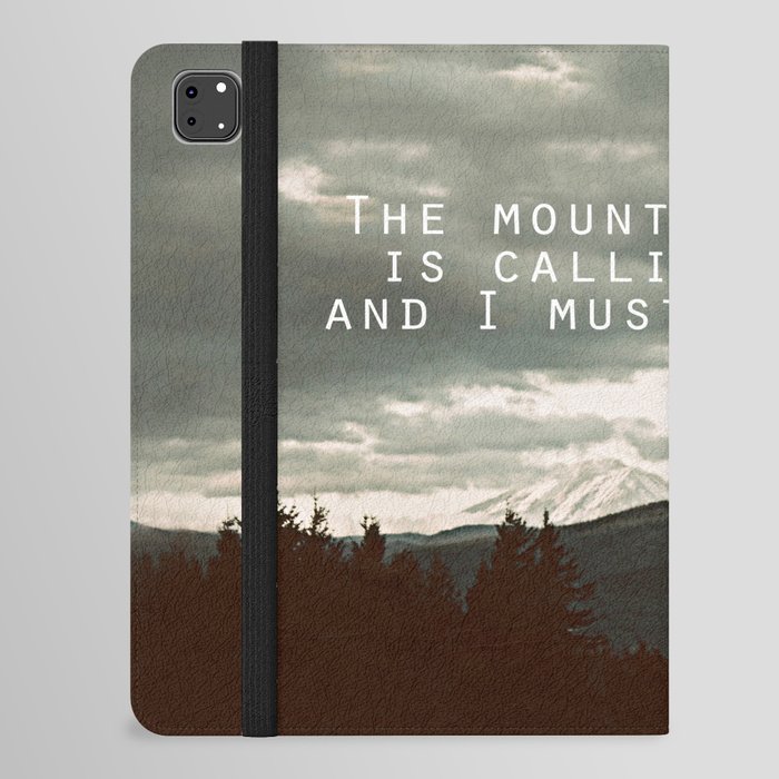 The Mountain is Calling iPad Folio Case