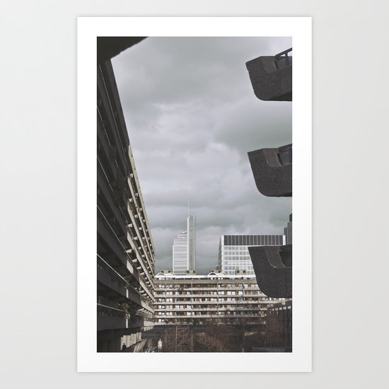 with the sun on my back, it's a nice day... Art Print