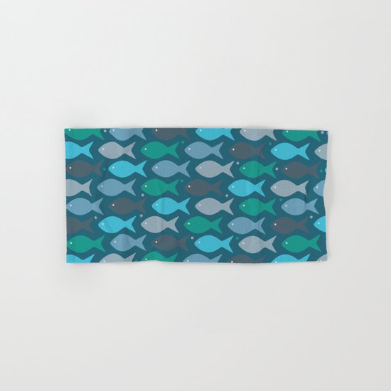 fish pattern Hand & Bath Towel