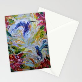 Hummingbird Dance Stationery Cards