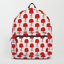 Red Jello Mold Pin-up Backpack