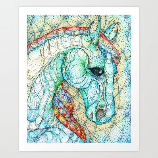 Horse Art Print
