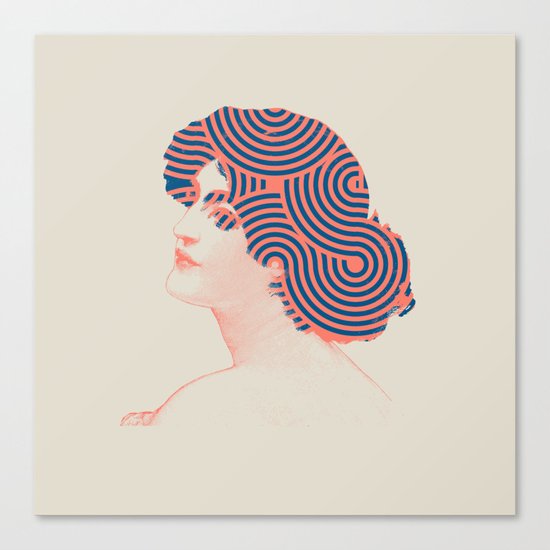 Hair Canvas Print