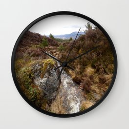 A Scottish Highlands Spring Tale Wall Clock