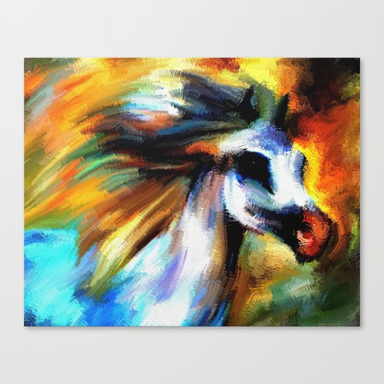 Rainbow Horse Canvas Print
