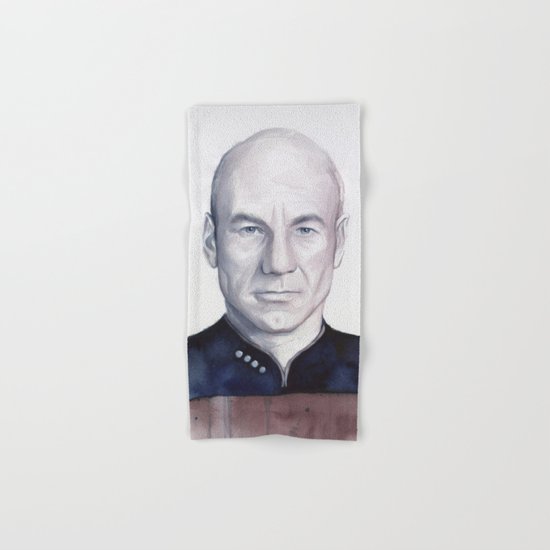 Captain Picard Hand & Bath Towel