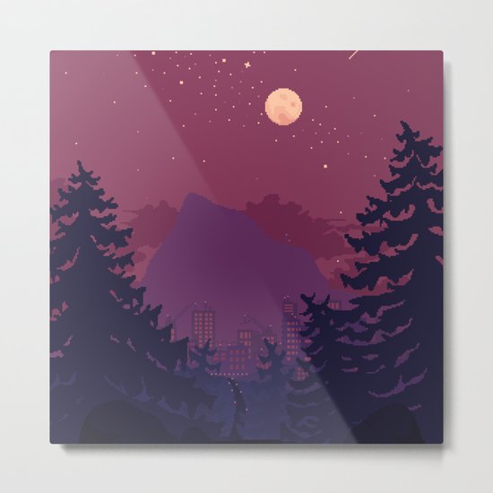 Dark Trail Metal Print
