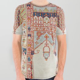 North Indian Pictorial Rug Print All Over Graphic Tee