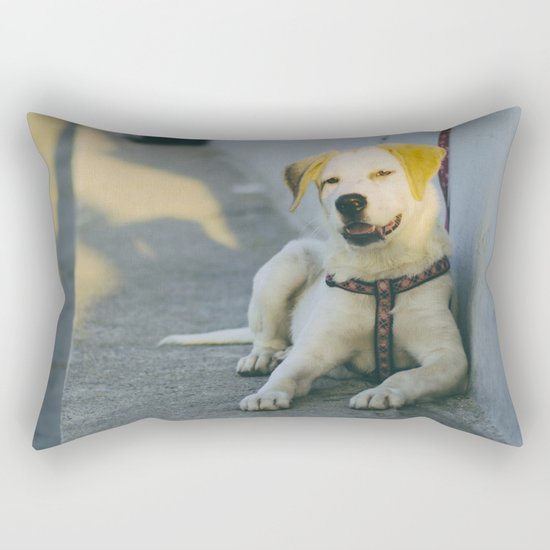 Woof! Rectangular Pillow