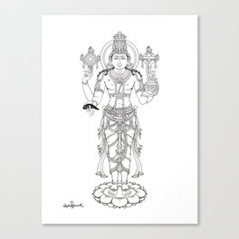 Dhanvantari Canvas Print