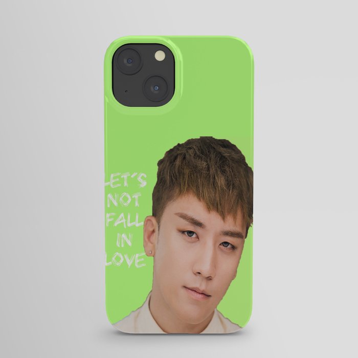 Bigbang MADE Let's Not Fall In Love Seungri iPhone Case