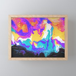 Rainbow Meld Framed Mini Art Print