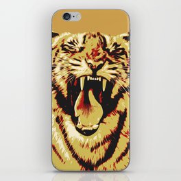 Yawning Tiger iPhone Skin