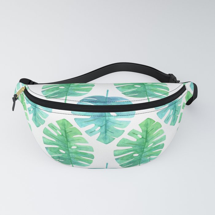 Monstera Tropical Pattern Fanny Pack