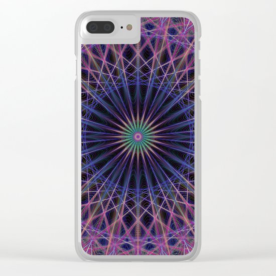 Space structure Clear iPhone Case