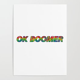 Ok Boomer Poster