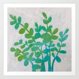 Green Jade Art Print