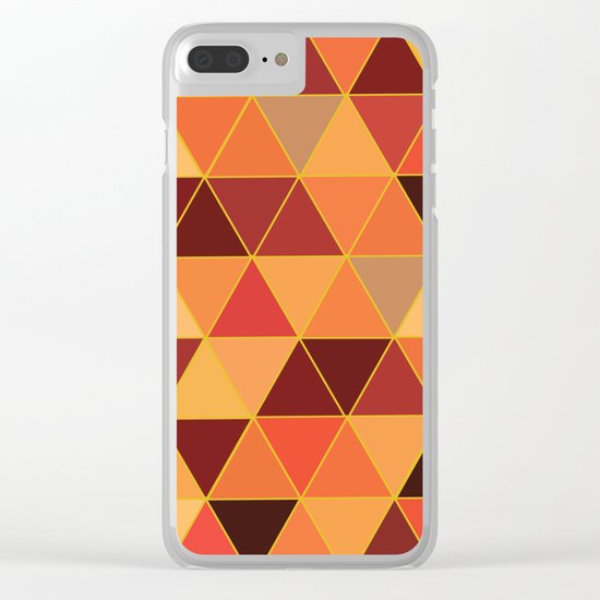The Colors Of Fall Clear iPhone Case