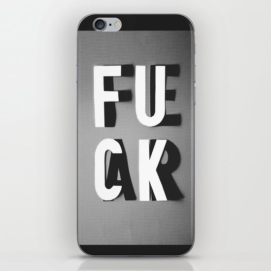 Fuck Fear iPhone & iPod Skin