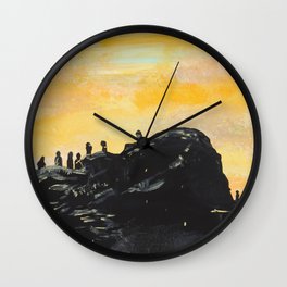 Trench Wall Clock